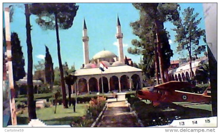 SIRIA SYRIA DAMASCO  DAMASCUS SULTAN SELIM  MOSQUE AEREO AVION IN THE GARDEN N1975  FN3546 - Dubai