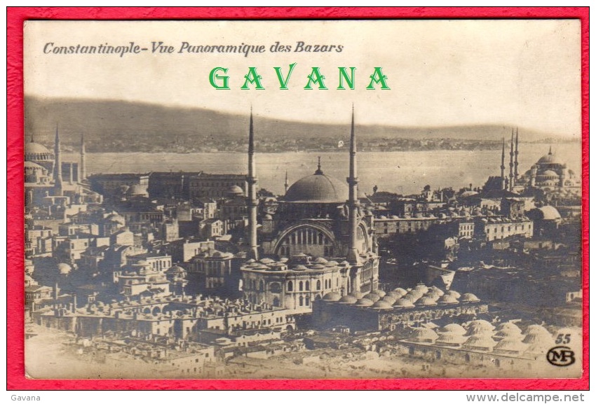 CONSTANTINOPLE - Vue Panoramique Des Bazars - Türkei