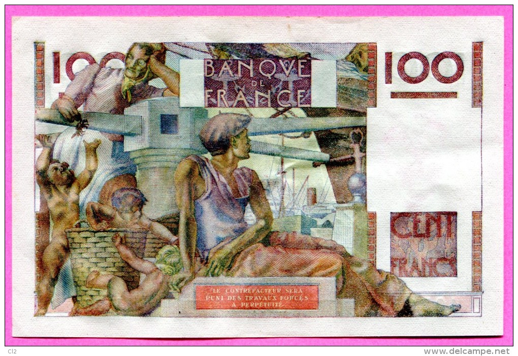 Billet 100 Francs "Jeune Paysan" - 24.8.1950 - V361 - Etat Neuf - 100 F 1945-1954 ''Jeune Paysan''