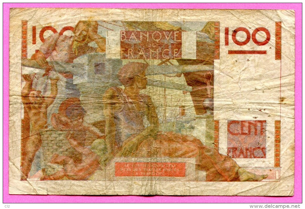 Billet 100 Francs "Jeune Paysan" - 9.1.1947 - W194 - 100 F 1945-1954 ''Jeune Paysan''