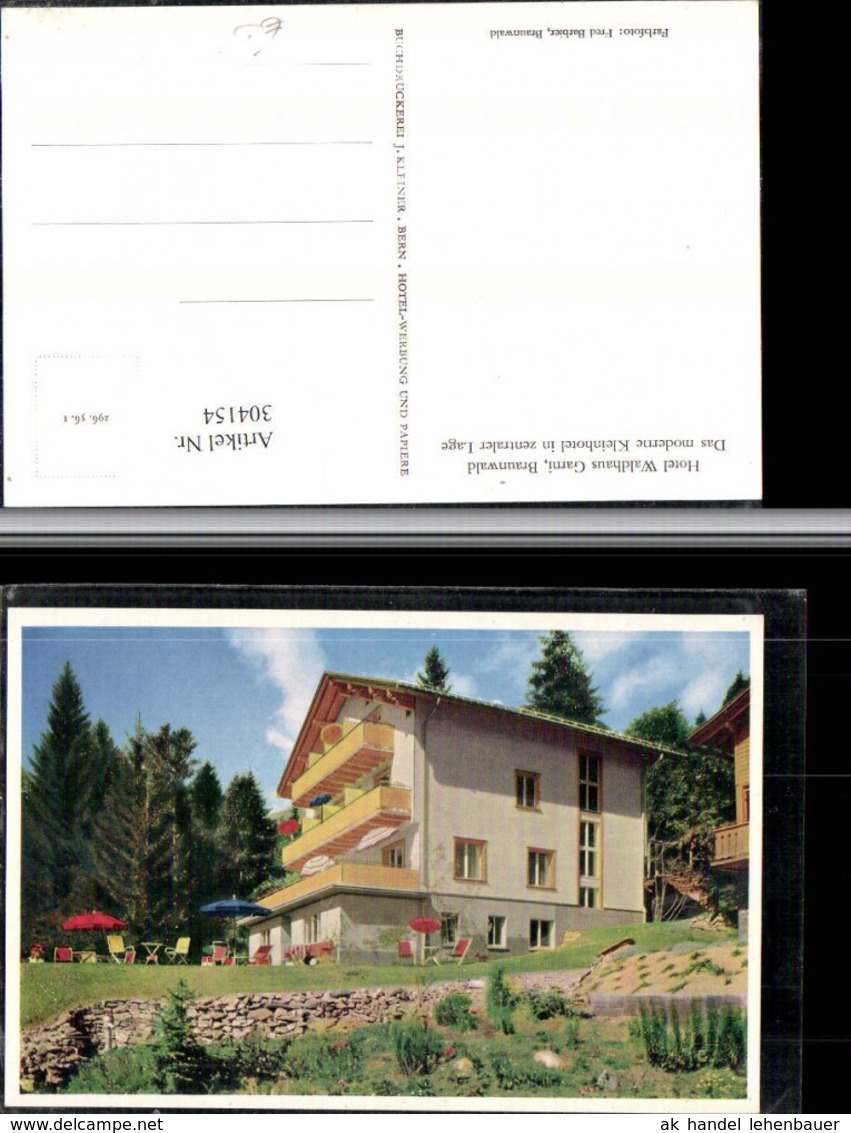 304154,Braunwald Hotel Waldhaus Garni Kt Glarus - Braunwald