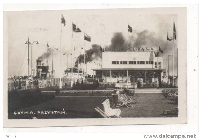 33675  -     Gdynia   Przystan     Carte  Photo - Pologne