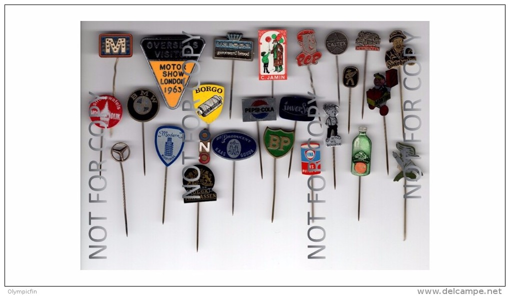 Collection Of 125 Mainly Dutch Pins - Lotti