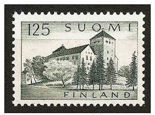 FINLAND SUOMI 1961 - TURKU CASTLE Åbo / Schloss - Mi 533 MNH ** Cv€20,00 E233a - Unused Stamps