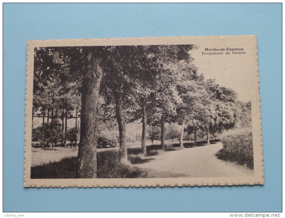 Promenade De Nérette ( L . Peret ) Anno 19?? ( Zie Foto Voor Details ) !! - Marche-en-Famenne