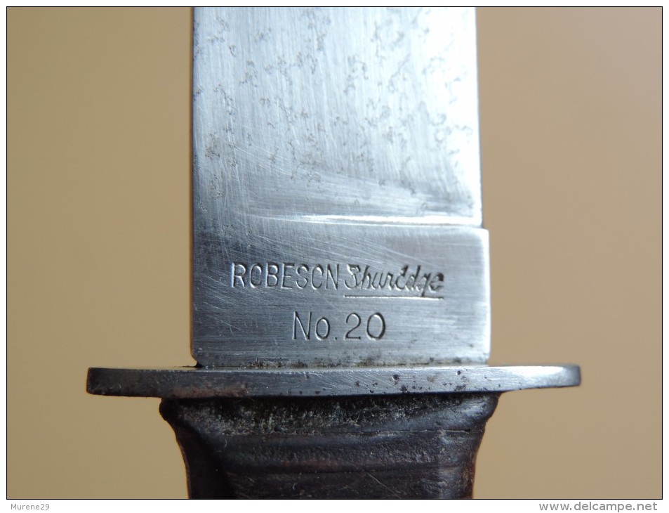 Couteau USN MK1 ROBESON Shuredge N°20, US WW2.