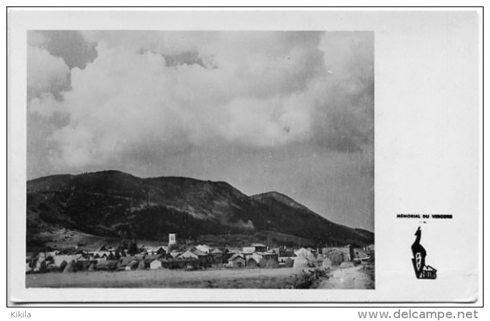 CPSM 9 X 14  Résistance 1944 Combat Du VERCORS Drôme  VASSIEUX EN VERCORS Village Martyr Vue Générale - Guerre 1939-45