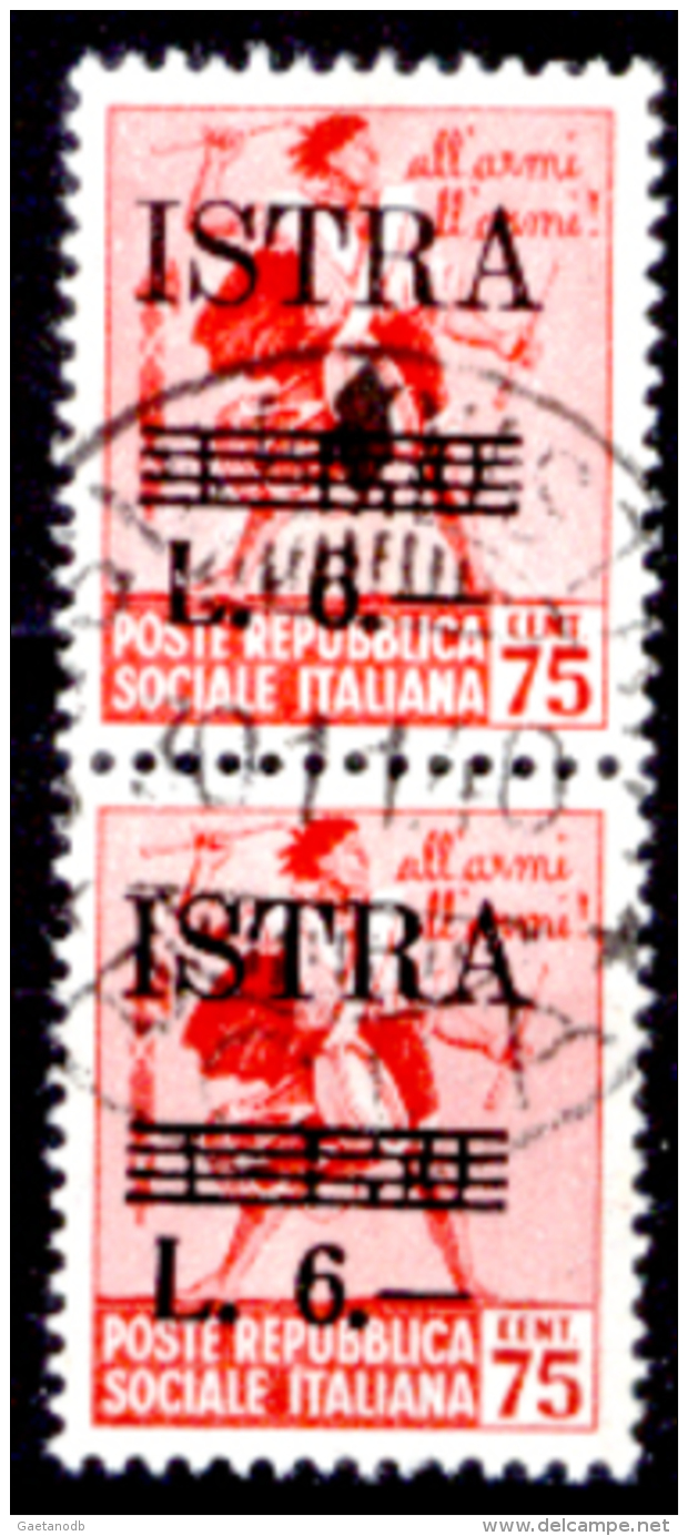Italia-F01122 - 1945 - Occupazione Jugoslava Di Istria - Sassone N. 38 (o) Used - Privo Di Difetti Occultii - - Occ. Yougoslave: Istria