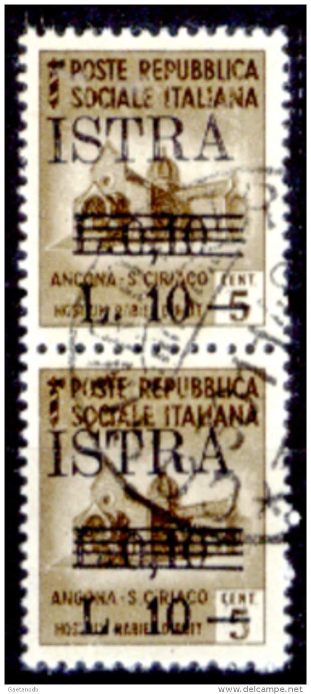 Italia-F01123 - 1945 - Occupazione Jugoslava Di Istria - Sassone N. 39 (o) Used - Privo Di Difetti Occultii - - Occ. Yougoslave: Istria