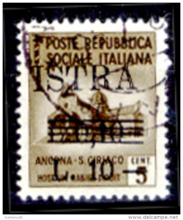 Italia-F01125 - 1945 - Occupazione Jugoslava Di Istria - Sassone N. 39 (o) Used - Privo Di Difetti Occultii - - Occ. Yougoslave: Istria