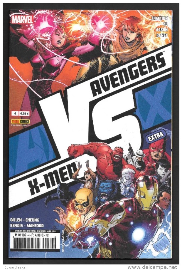 AVENGERS VS X-MEN EXTRA N°4 - Panini Comics - Très Bon état - Marvel France