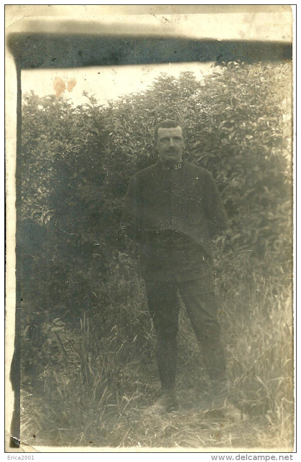 A Identifier. Cpa Photo D´un Soldat En 1915. - A Identifier