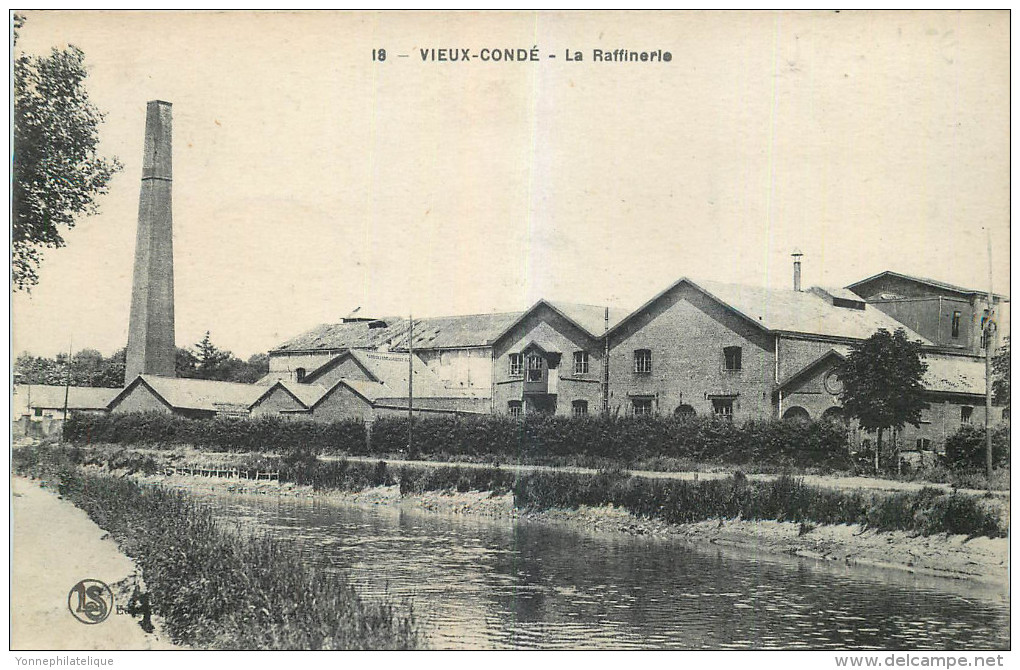 59 - NORD - Vieux Condé - Raffinerie - Vieux Conde