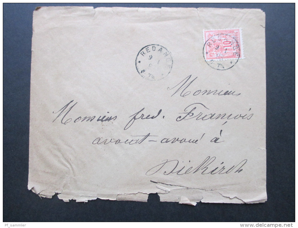 Luxemburg Belege / Ganzsachenposten Ab 1883 Aufbrauchsausgaben Usw. Interessanter Posten! 21 Stück! - Collections