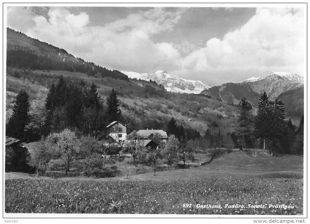 SEEWIS &#8594; Gasthaus Fadäraim Im Prätigau 1943 - Seewis Im Prättigau