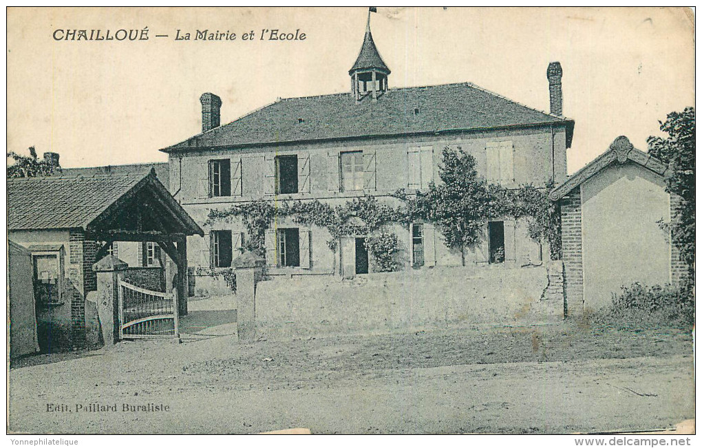 61 - ORNE - Chailloué - Mairie - école - Autres & Non Classés