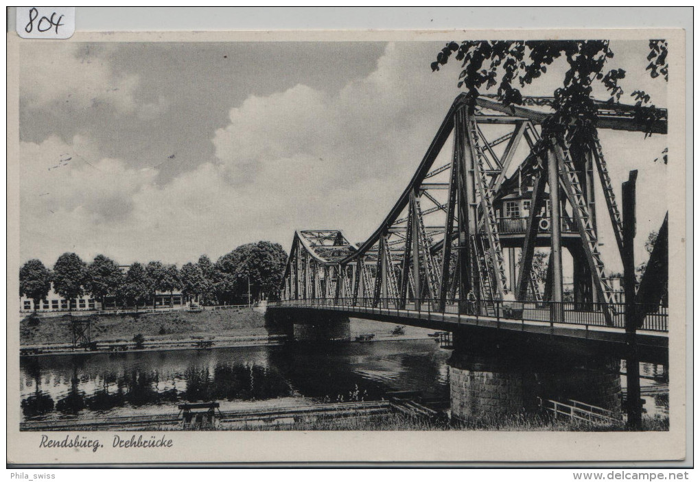 Rendsburg - Drehbrücke - Rendsburg