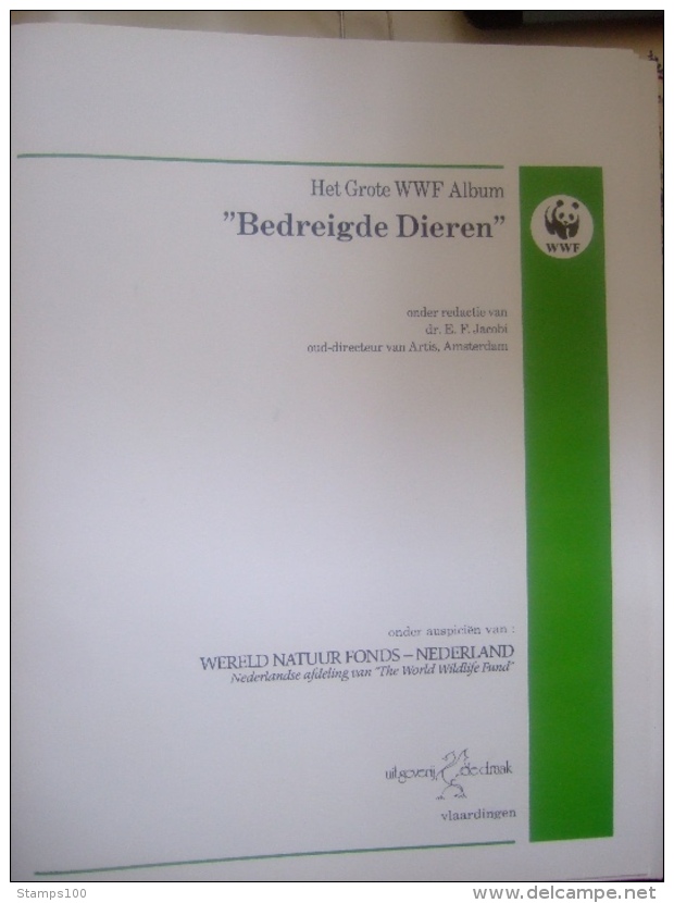 WWF. 1986 - 1988   OMNIBUS IN ALBUM +CASETTE  STAMPS  MNH**  +  FDC   See Photo´s  (dutch Language) - Verzamelingen & Reeksen