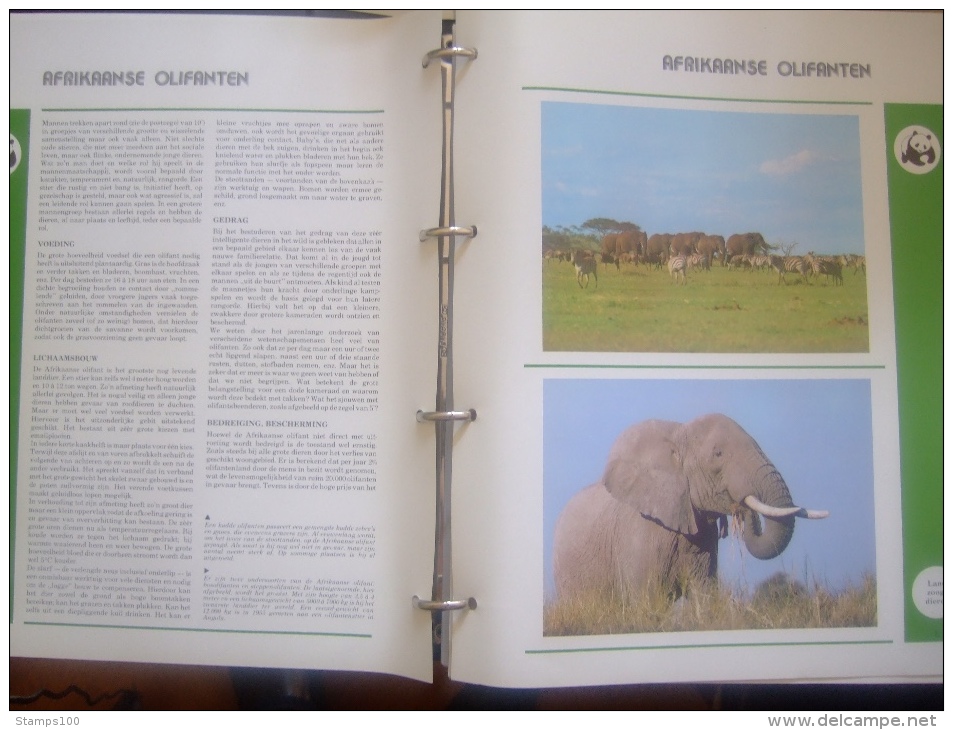 WWF. 1986 - 1988   OMNIBUS IN ALBUM +CASETTE  STAMPS  MNH**  +  FDC   See Photo´s  (dutch Language) - Colecciones & Series