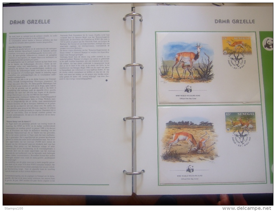 WWF. 1986 - 1988   OMNIBUS IN ALBUM +CASETTE  STAMPS  MNH**  +  FDC   see photo´s  (dutch language)