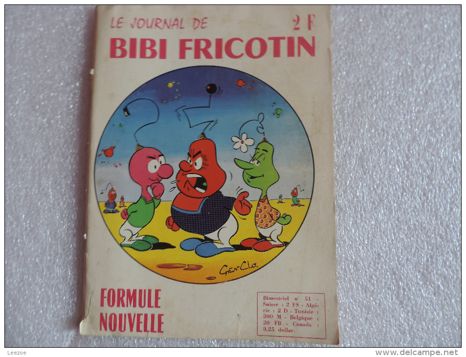 Le Journal De Bibi Fricotin : N° 51 - Bibi Fricotin