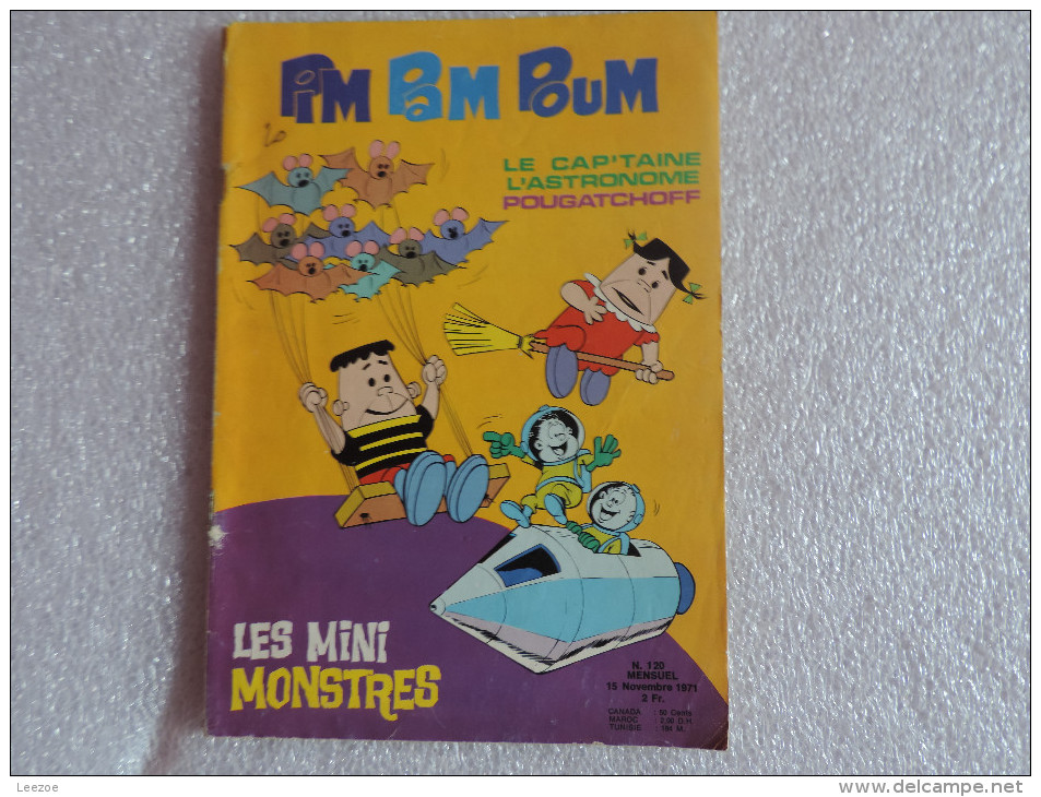 BD Pim Pam Poum (Pipo) : N° 120 Avec Les Mini Monstres - Pim Pam Poum
