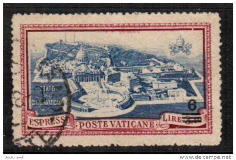 VATICAN   Scott # E 7 VF USED - Used Stamps