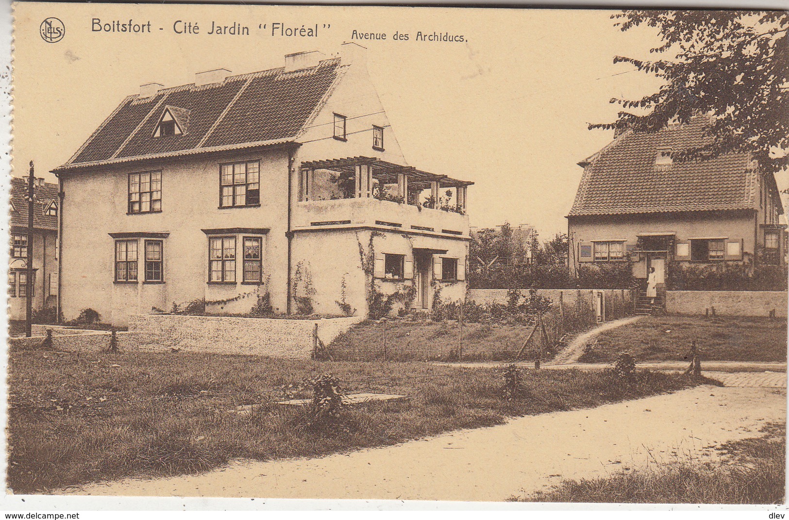 Boitsfort - Cité Jardin "Floréal" - Avenue Des Archiducs - Animée - Watermael-Boitsfort - Watermaal-Bosvoorde