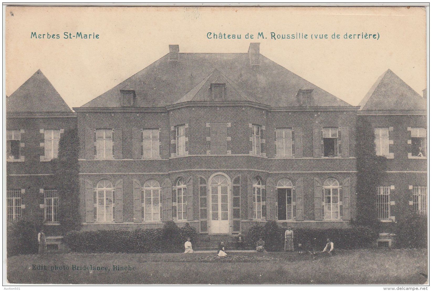 27393g  CHATEAU DE M. ROUSSILLE - Merbes St-Marie - Merbes-le-Château