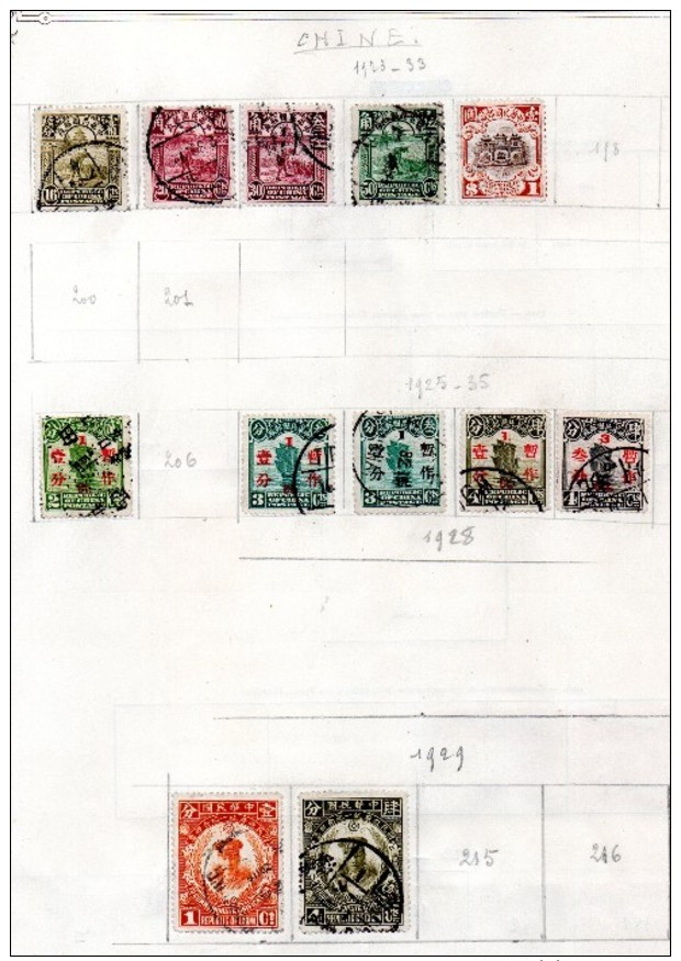 CHINE - Joli Lot Neufs Et Oblitérés - 29 Timbres - - Usati