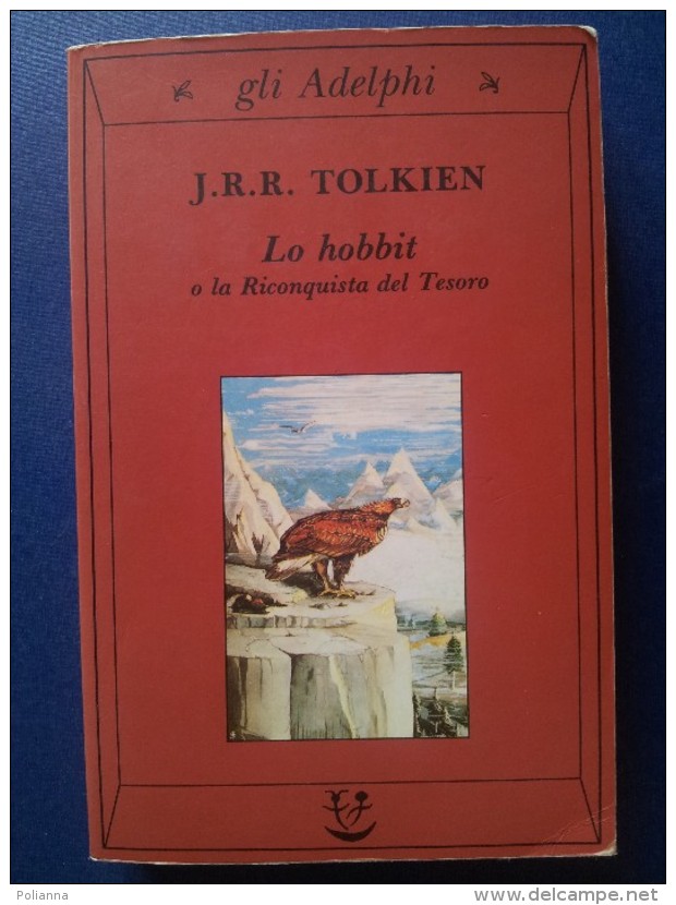 M#0R58 Tolkien LO HOBBIT O LA RICONQUISTA DEL TESORO Adelphi Ed.1994 - Science Fiction Et Fantaisie