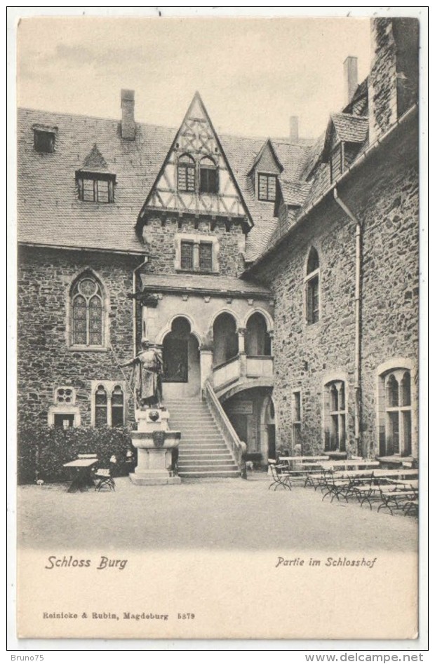 Schloss Burg - Partie Im Schlosshof - Solingen