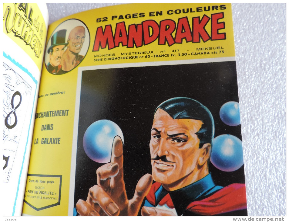 Mandrake (Série Chronologique Album) : N° 50, Recueil 50 (62, 63, 64) - Mandrake