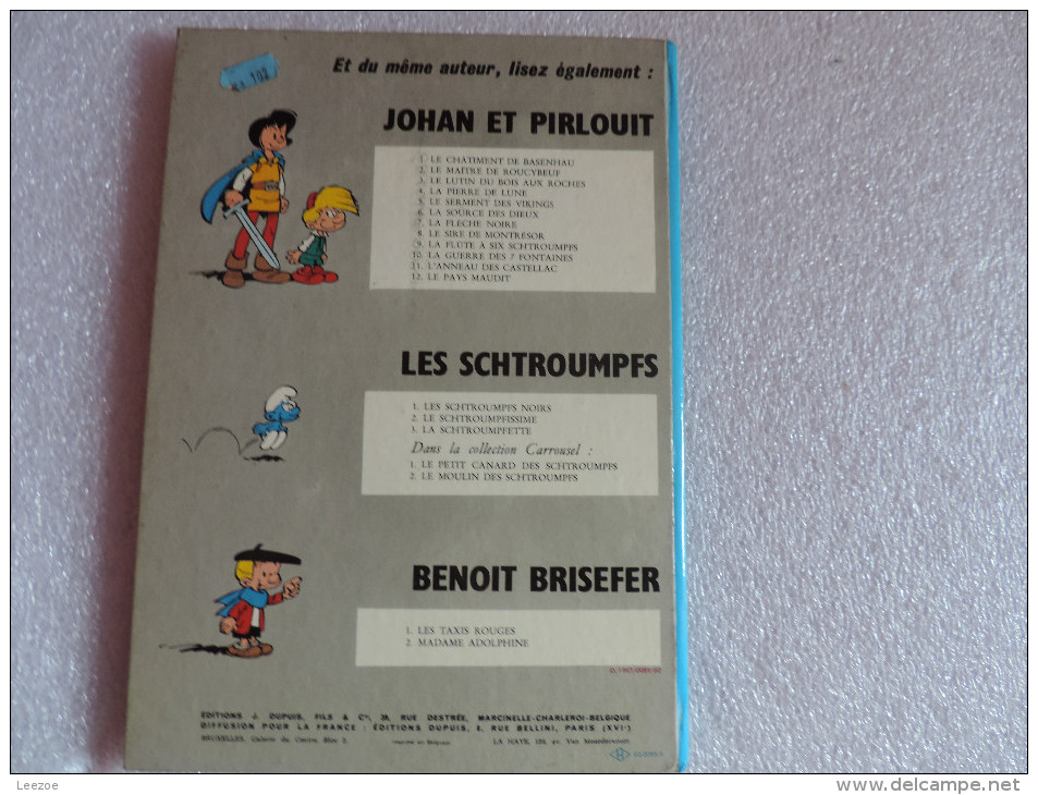 BD Johan Et Pirlouit 3. Le Lutin Du Bois Aux Roches - Johan Et Pirlouit