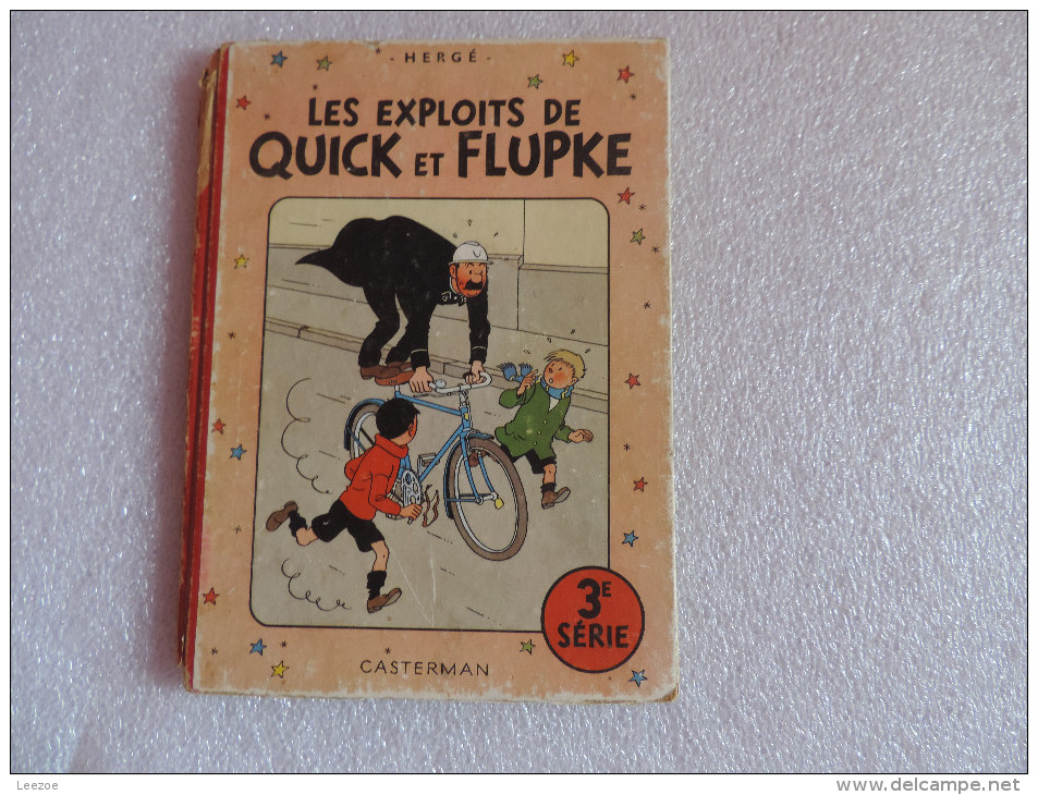 BD...Quick Et Flupke (Casterman, Couleurs)  3e Série /4e Plat B10 - Quick Et Flupke