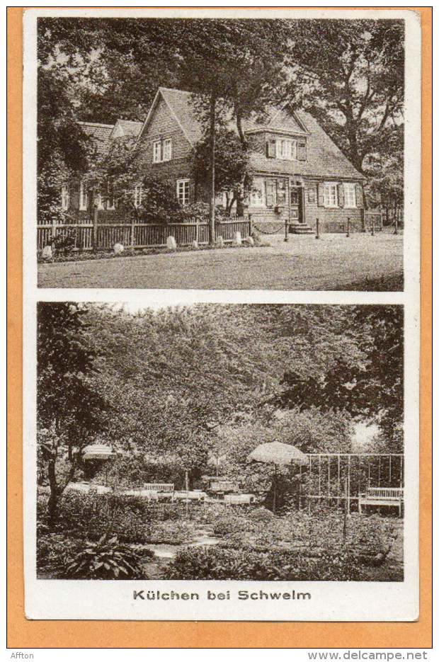 Schwelm Sommerlokal Meier Am Kulchen Germany 1938 Postcard - Schwelm