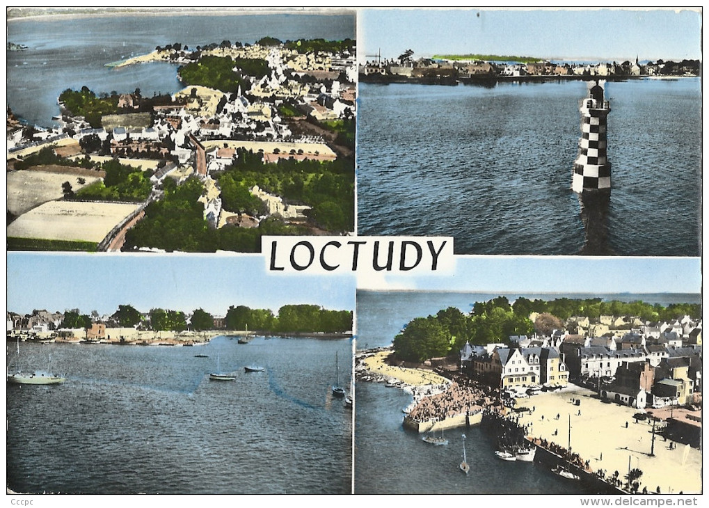 CPSM Loctudy Vue Aérienne - Vues Multiples - Loctudy