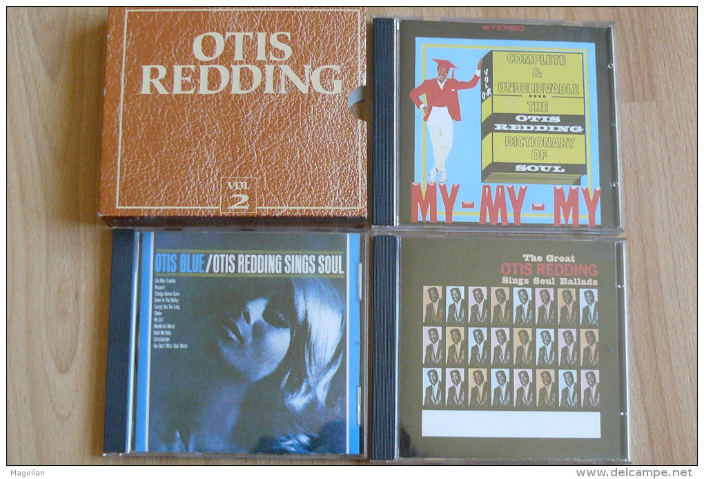 Otis Redding - The King Of Soul - 6 CD En 2 Coffrets De 3 (Voir Scans Et Description) - Soul - R&B