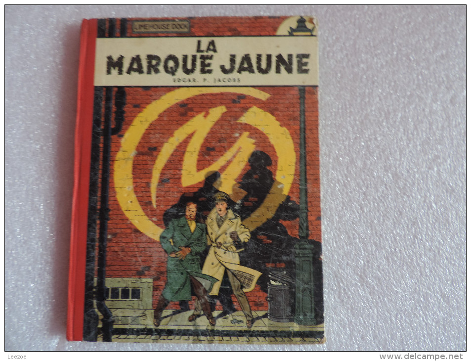 BD EO BELGE Edgar P. Jacobs ...Blake Et Mortimer  La Marque Jaune..côte 500€ - Blake Et Mortimer