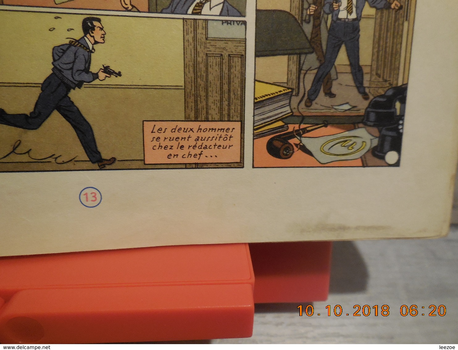 BD EO BELGE Edgar P. Jacobs ...Blake et Mortimer  La Marque Jaune..côte 500€