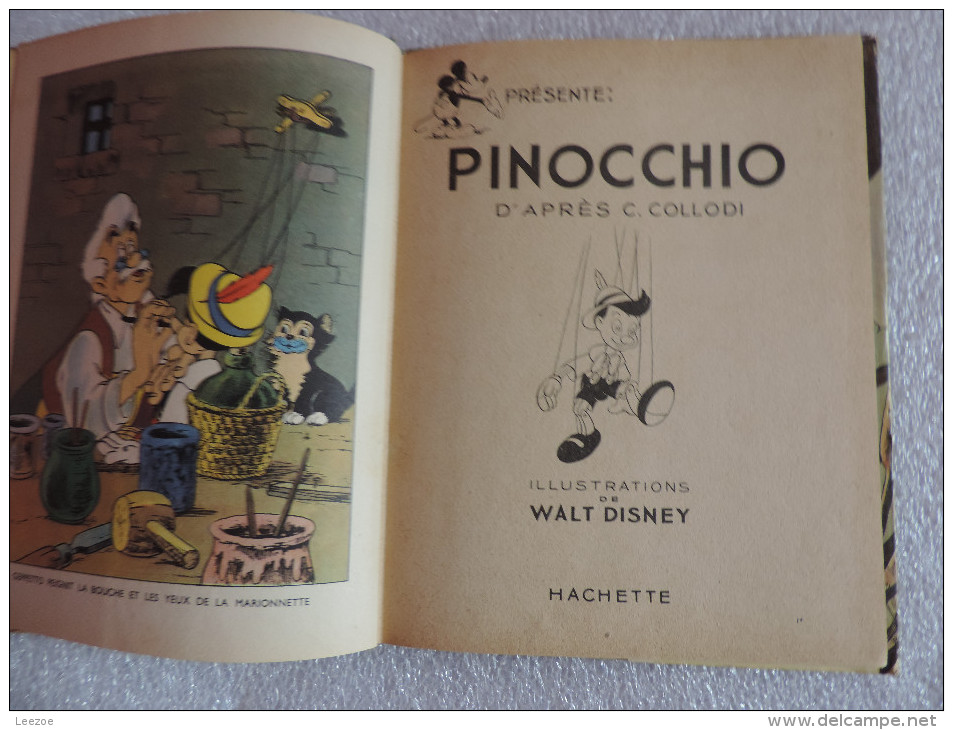 Walt Disney (Hachette) Silly Symphonies . Pinocchio - Disney