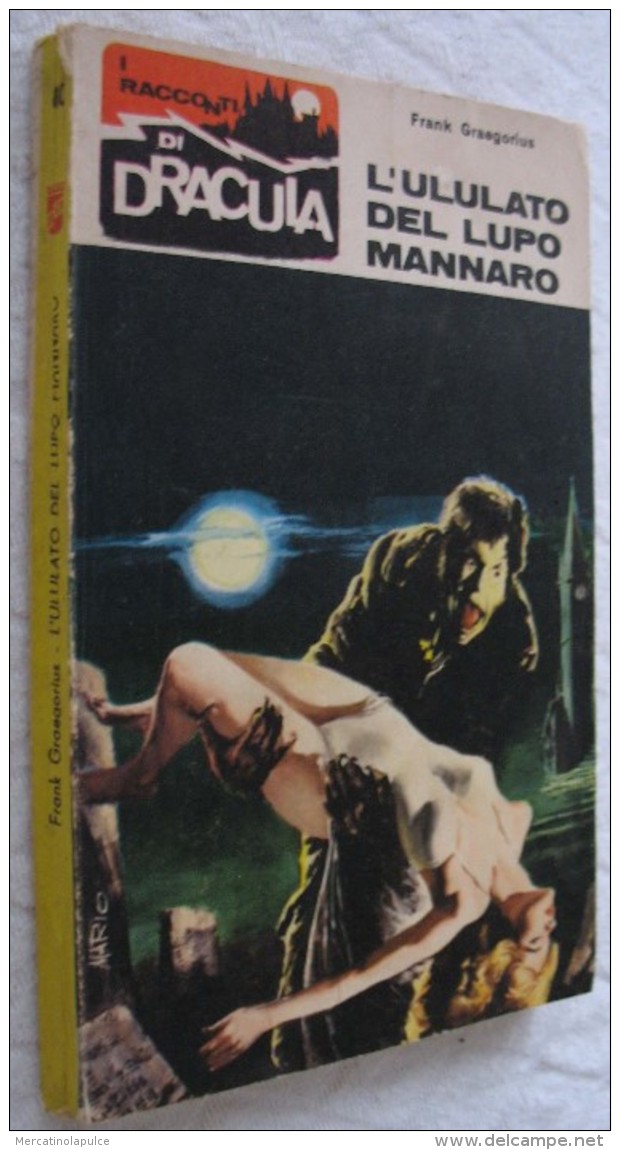 317A/195  I RACCONTI DI DRACULA 1966 £ 150 N.80 L´ULULATO DEL LUPO MANNARO - Thrillers