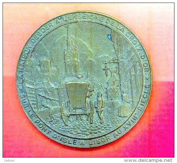 LIEGE  - Médaille Du Bicentenaire De La Maison DESOER (1750-1950) - Professionnels / De Société