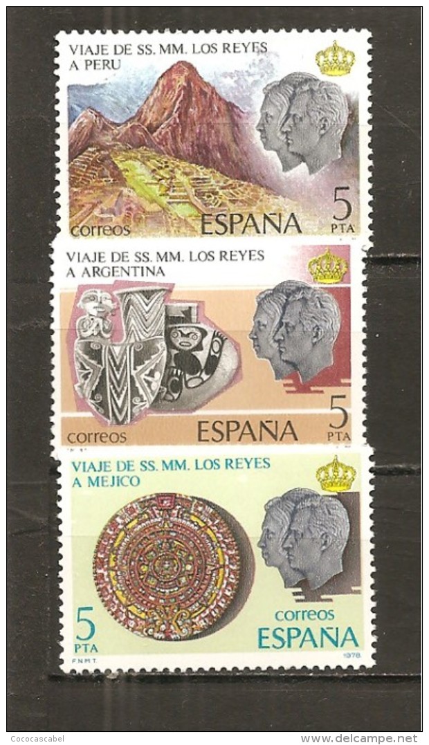 España/Spain-(MNH/**) - Edifil  2493-95 - Yvert 2149-51 - Nuevos
