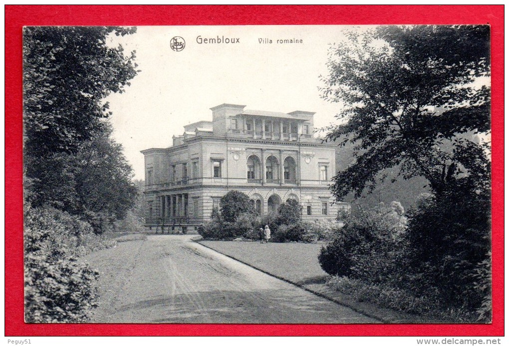 Gembloux.  Château Le Docte :  Villa Romaine. 1929 - Gembloux