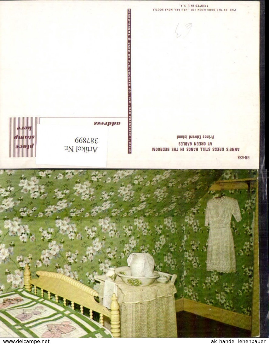 387899,Canada Prince Edward Island Green Gables Annes Dress Still Hangs In The Bedroo - Sonstige & Ohne Zuordnung