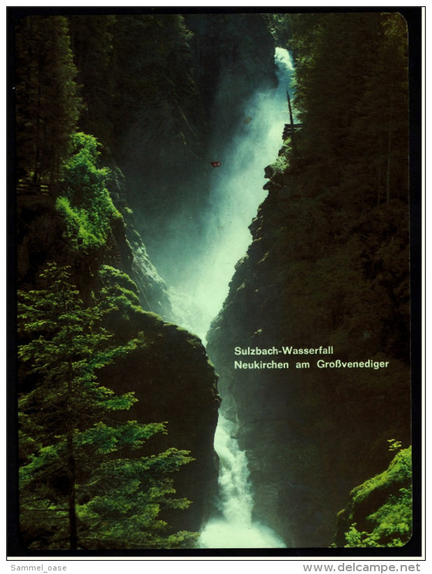 Neukirchen / Oberpinzgau  -  Sulzbachwasserfall Am Großvenediger  -  Ansichtskarte Ca. 1975   (5898) - Neukirchen Am Grossvenediger