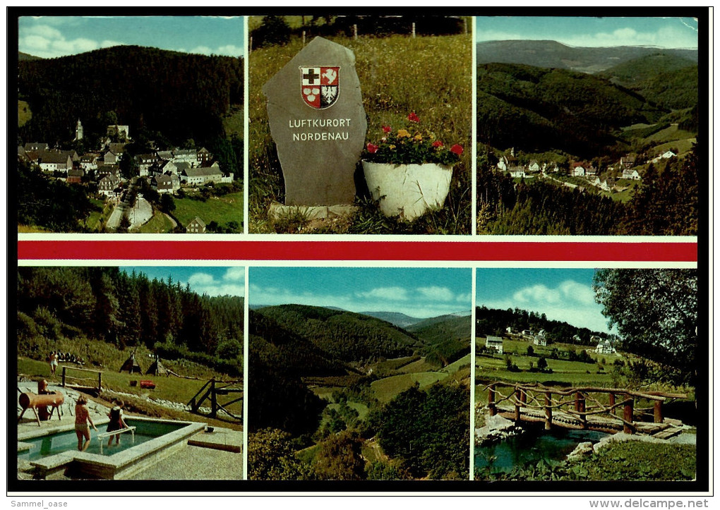 Nordenau Schmallenberg / Hochsauerland  -  Mehrbild-Ansichtskarte Ca. 1971   (5893) - Schmallenberg