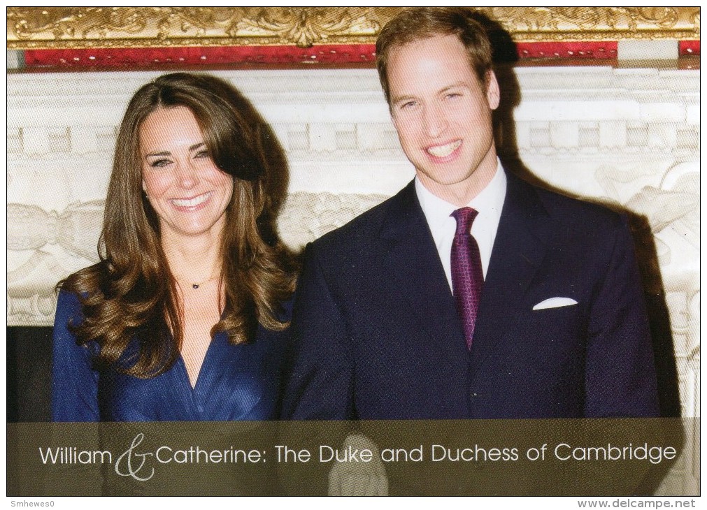 Postcard - The Duke & Duchess Of Cambridge: William & Catherine. SV-418 - Royal Families