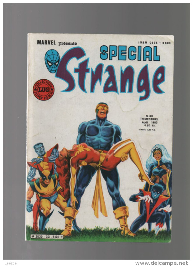 Spécial Strange : N° 33, Les étranges X-Men : La Mort De Phénix ! - Strange
